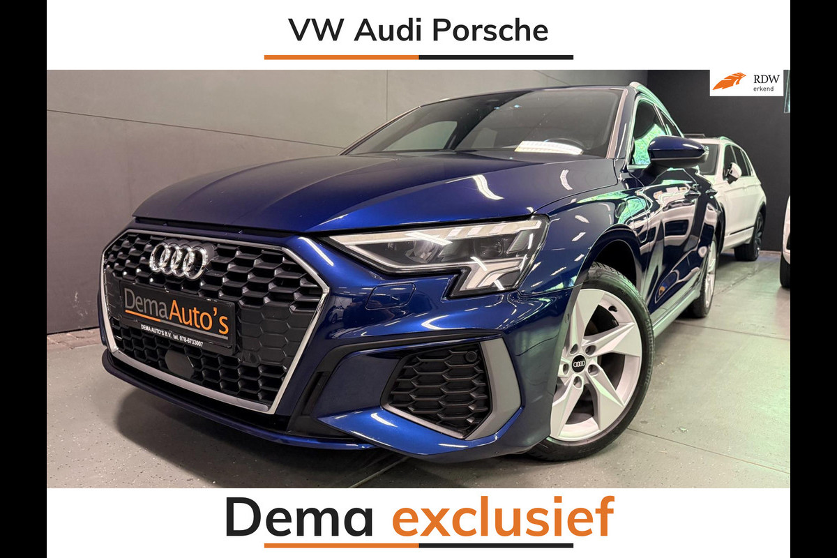 Audi A3 Sportback 40 TFSI 2X S-LINE V-COCKPIT/DAB/CARPLAY/NAVI/LED/SFEERVERL///