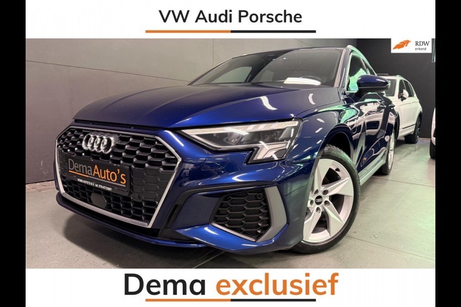 Audi A3 Sportback 40 TFSI 2X S-LINE V-COCKPIT/DAB/CARPLAY/NAVI/LED/SFEERVERL///
