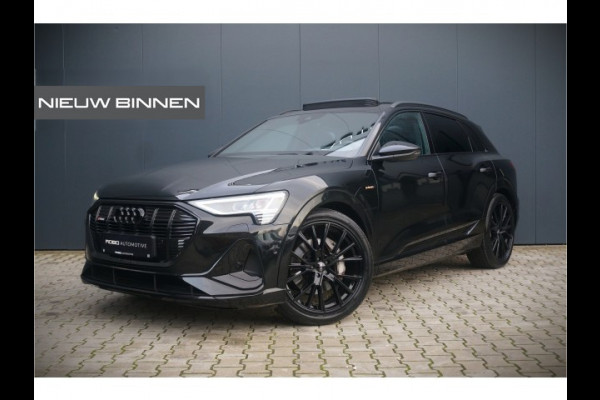 Audi e-tron e-tron 50 quattro Launch edition Black 71 kWh S-Line | Panoramadak | Stoelverwarming | Adaptive Cruise Control | Memory Seat | Parkeersensoren | Keyless | Apple Carplay
