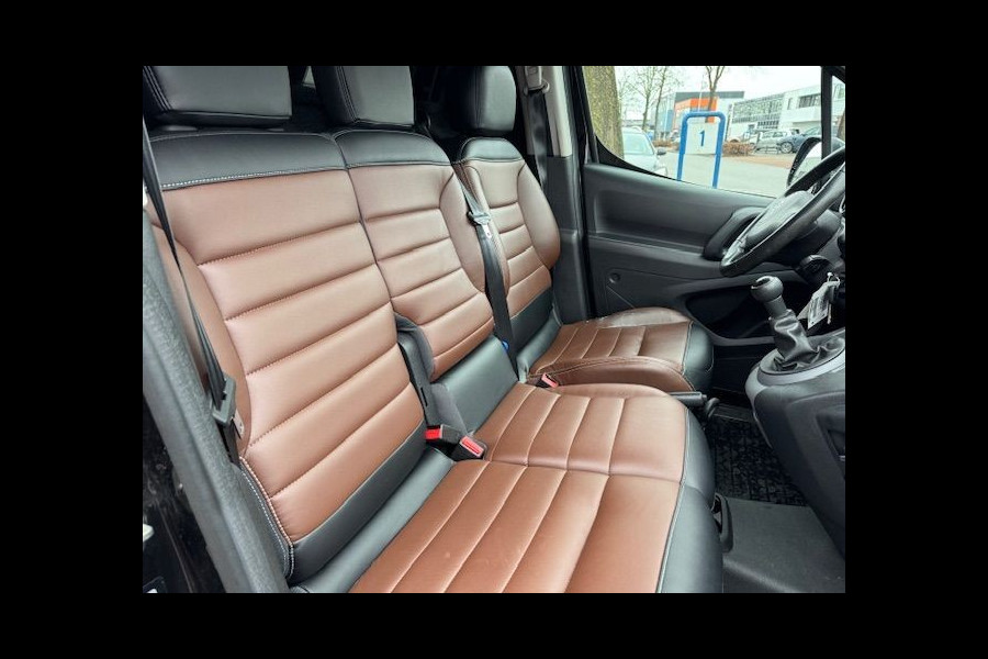 Citroën Berlingo 1.6 BlueHDI 75 Dark Edition nr. 65 3 Zits Euro 6 114.000km Airco,Navigatie,Leder Interieur,Schuifdeur