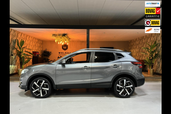Nissan QASHQAI 1.3 DIG-T Tekna Garantie Pano 360 Camera StoelVW Cruise Navi Clima Led Lane Rijklaar