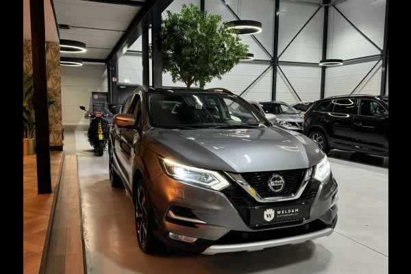 Nissan QASHQAI 1.3 DIG-T Tekna Garantie Pano 360 Camera StoelVW Cruise Navi Clima Led Lane Rijklaar