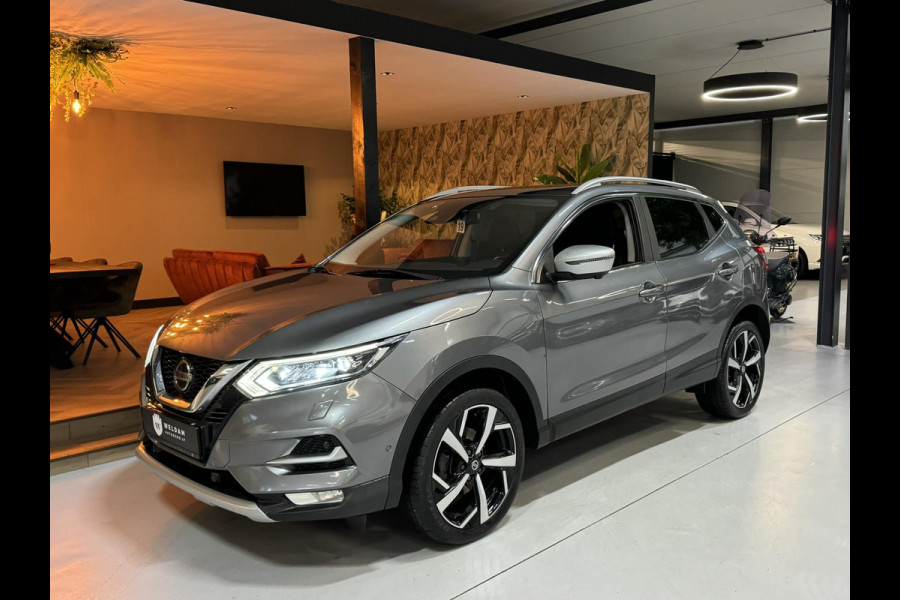 Nissan QASHQAI 1.3 DIG-T Tekna Garantie Pano 360 Camera StoelVW Cruise Navi Clima Led Lane Rijklaar
