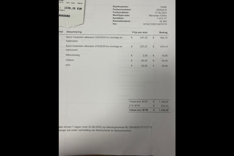 Mercedes-Benz E-Klasse 300 e AMG Line Facelift l Panoramadak l Virtual l Burmeister l Ambient l ACC l VDOH l