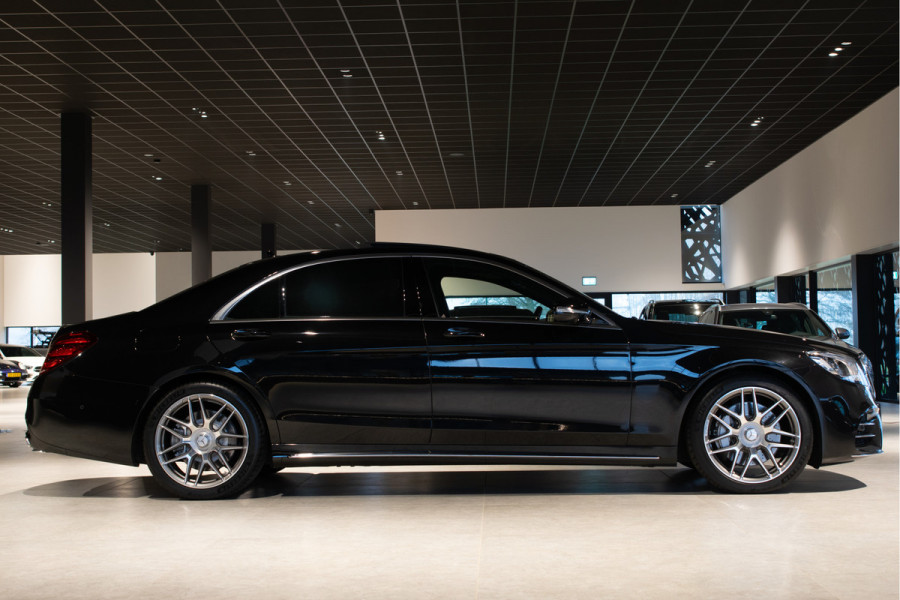Mercedes-Benz S-Klasse 560 Lang 4-M AMG Exclusive|4*massage/koeling|20"|entertainment|standkachel|HUD|nachtzicht