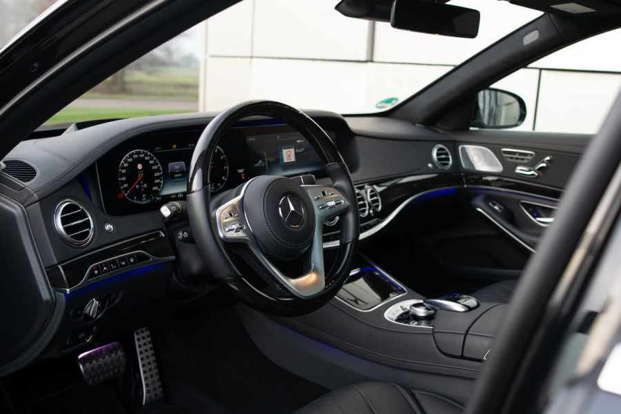 Mercedes-Benz S-Klasse 560 Lang 4-M AMG Exclusive|4*massage/koeling|20"|entertainment|standkachel|HUD|nachtzicht