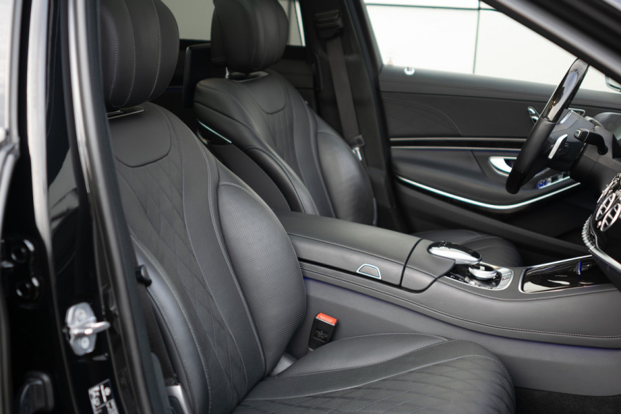 Mercedes-Benz S-Klasse 560 Lang 4-M AMG Exclusive|4*massage/koeling|20"|entertainment|standkachel|HUD|nachtzicht