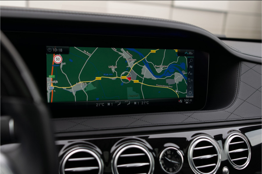 Mercedes-Benz S-Klasse 560 Lang 4-M AMG Exclusive|4*massage/koeling|20"|entertainment|standkachel|HUD|nachtzicht