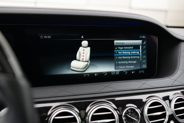 Mercedes-Benz S-Klasse 560 Lang 4-M AMG Exclusive|4*massage/koeling|20"|entertainment|standkachel|HUD|nachtzicht