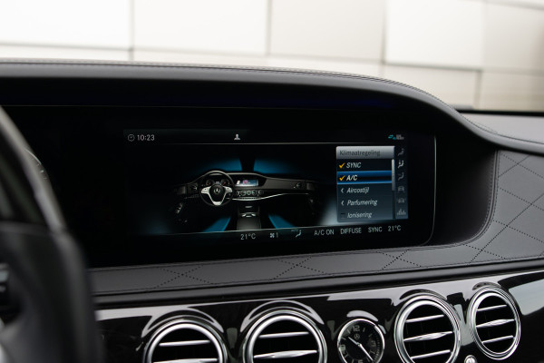 Mercedes-Benz S-Klasse 560 Lang 4-M AMG Exclusive|4*massage/koeling|20"|entertainment|standkachel|HUD|nachtzicht