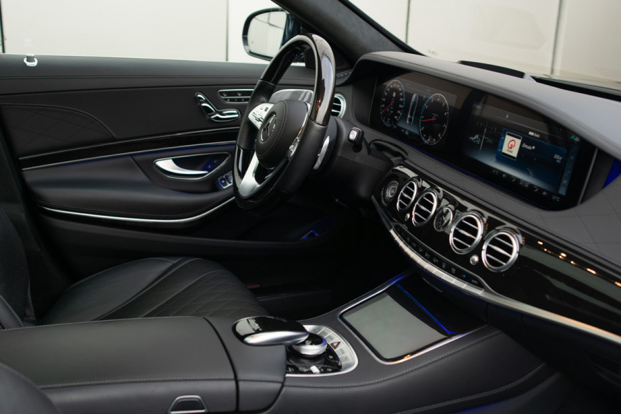 Mercedes-Benz S-Klasse 560 Lang 4-M AMG Exclusive|4*massage/koeling|20"|entertainment|standkachel|HUD|nachtzicht