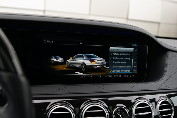 Mercedes-Benz S-Klasse 560 Lang 4-M AMG Exclusive|4*massage/koeling|20"|entertainment|standkachel|HUD|nachtzicht