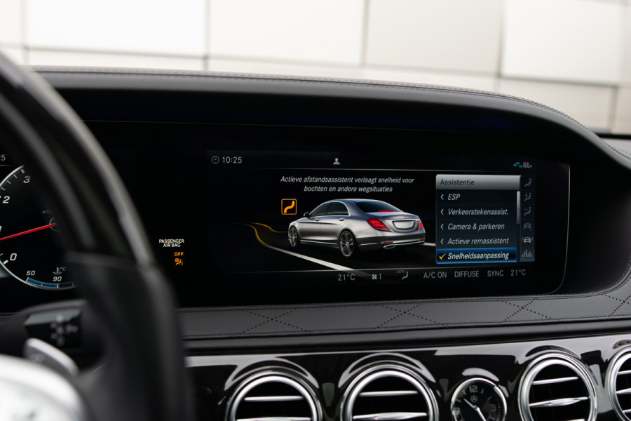Mercedes-Benz S-Klasse 560 Lang 4-M AMG Exclusive|4*massage/koeling|20"|entertainment|standkachel|HUD|nachtzicht