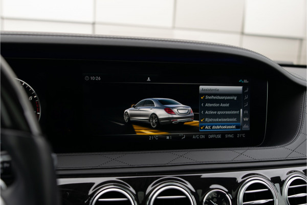 Mercedes-Benz S-Klasse 560 Lang 4-M AMG Exclusive|4*massage/koeling|20"|entertainment|standkachel|HUD|nachtzicht