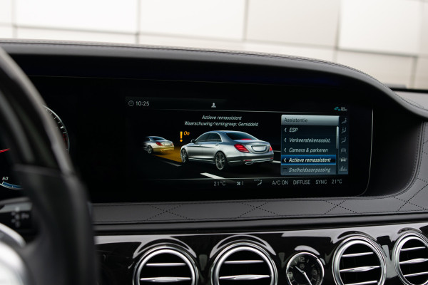 Mercedes-Benz S-Klasse 560 Lang 4-M AMG Exclusive|4*massage/koeling|20"|entertainment|standkachel|HUD|nachtzicht