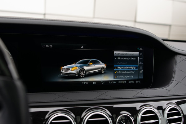 Mercedes-Benz S-Klasse 560 Lang 4-M AMG Exclusive|4*massage/koeling|20"|entertainment|standkachel|HUD|nachtzicht