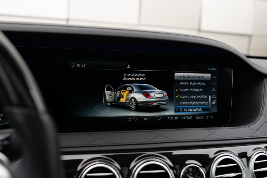 Mercedes-Benz S-Klasse 560 Lang 4-M AMG Exclusive|4*massage/koeling|20"|entertainment|standkachel|HUD|nachtzicht