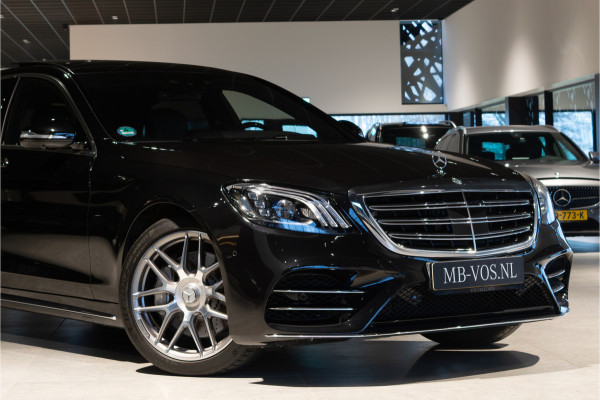 Mercedes-Benz S-Klasse 560 Lang 4-M AMG Exclusive|4*massage/koeling|20"|entertainment|standkachel|HUD|nachtzicht
