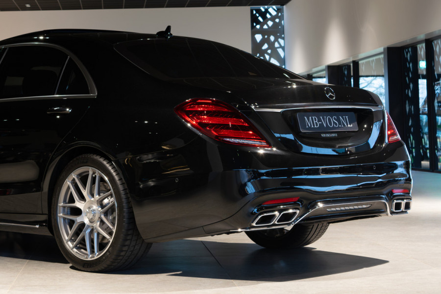 Mercedes-Benz S-Klasse 560 Lang 4-M AMG Exclusive|4*massage/koeling|20"|entertainment|standkachel|HUD|nachtzicht