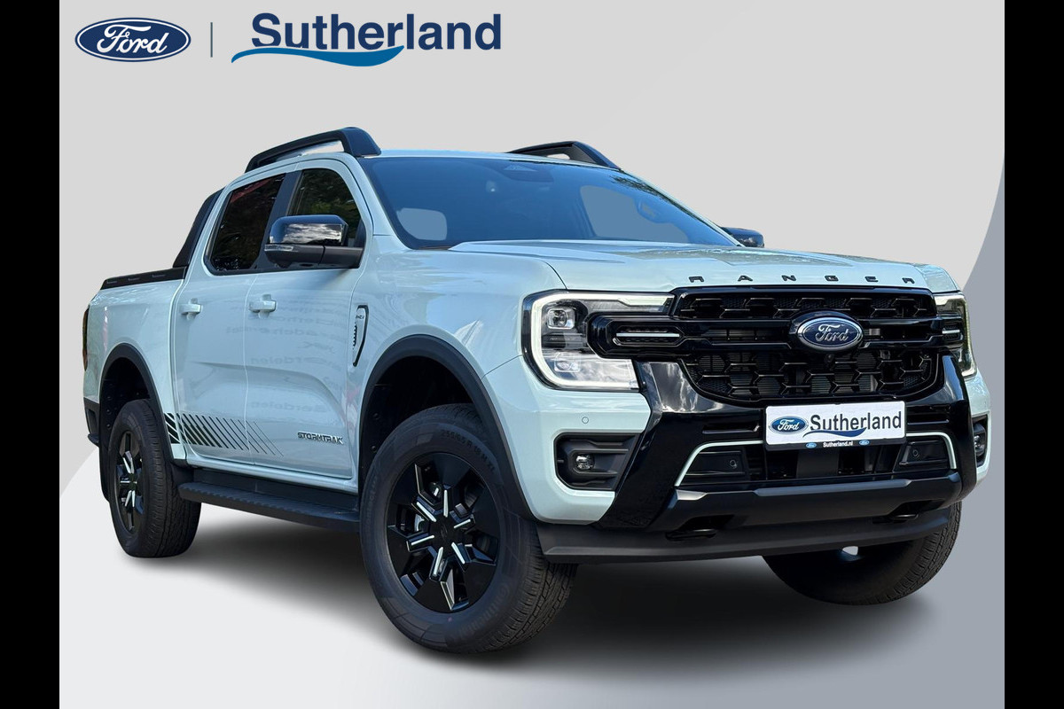 Ford Ranger 2.3 PHEV Stormtrak Double Cab 281pk | 5 persoons! | Technology Pack Plus Trailer | Cargo Area Management System | Power Rollertop | Prijs excl. BTW incl. BPM | laadkabel mode 3 16A