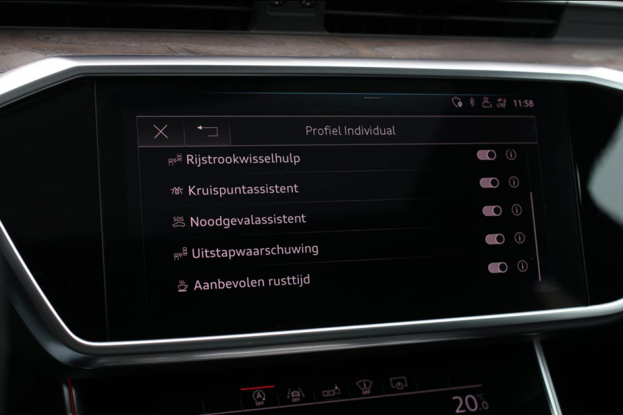 Audi A6 AVANT 55 TFSI Quattro S-Line *Pano*B&O Advanced*Achteras besturing*Soft-Close*