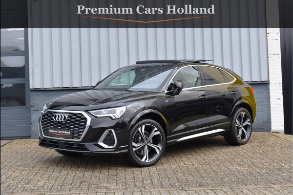 Audi Q3 Sportback 45 TFSI e S-Line 245 Pk Pano Sonos 360 Leder Matrix Trekhaak Keyless ACC 20 Inch