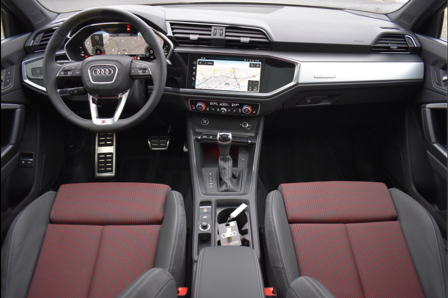 Audi Q3 Sportback 45 TFSI e S-Line 245 Pk Pano Sonos 360 Leder Matrix Trekhaak Keyless ACC 20 Inch