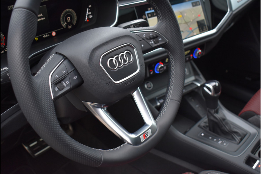 Audi Q3 Sportback 45 TFSI e S-Line 245 Pk Pano Sonos 360 Leder Matrix Trekhaak Keyless ACC 20 Inch