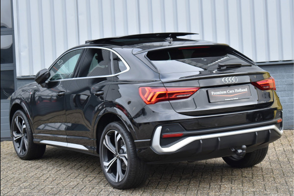 Audi Q3 Sportback 45 TFSI e S-Line 245 Pk Pano Sonos 360 Leder Matrix Trekhaak Keyless ACC 20 Inch
