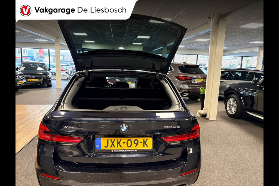 BMW 5 Serie Touring 530e xDrive High Executive M-sport / leer / pano / navi / head-up / Apple carplay