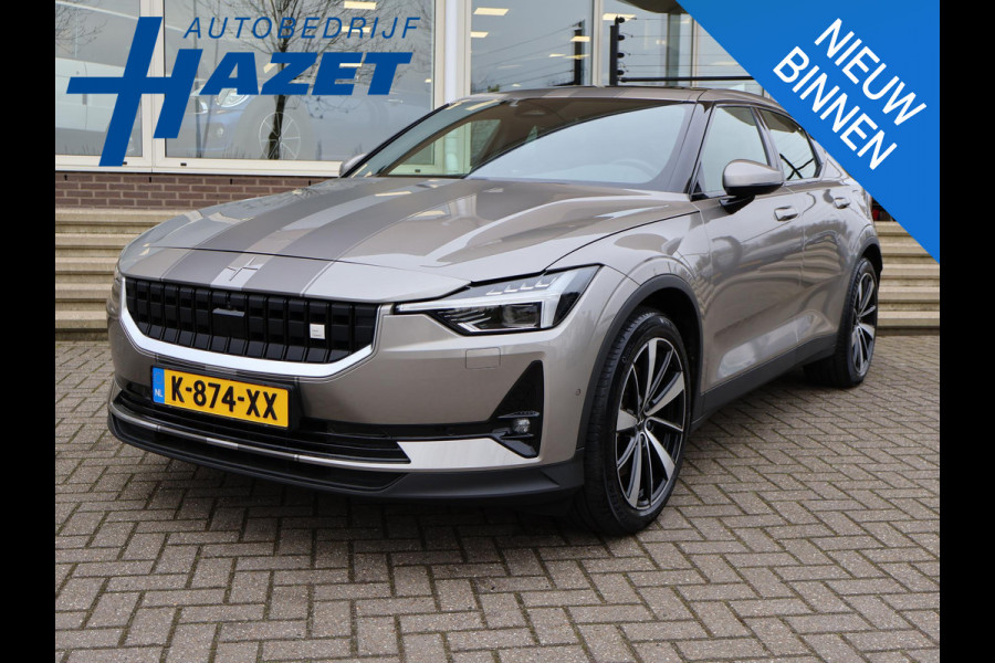 Polestar 2 LONG RANGE DUAL MOTOR 408 PK LAUNCH EDITION 78 KWH + PANORAMA | 360 CAMERA | 19 INCH | PIXEL LED