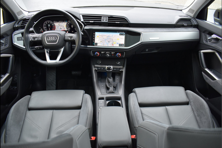 Audi Q3 Sportback 45 TFSI e S-Line 245 Pk Pano Memory Leder Matrix Keyless 360 Camera Trekhaak 19 Inch