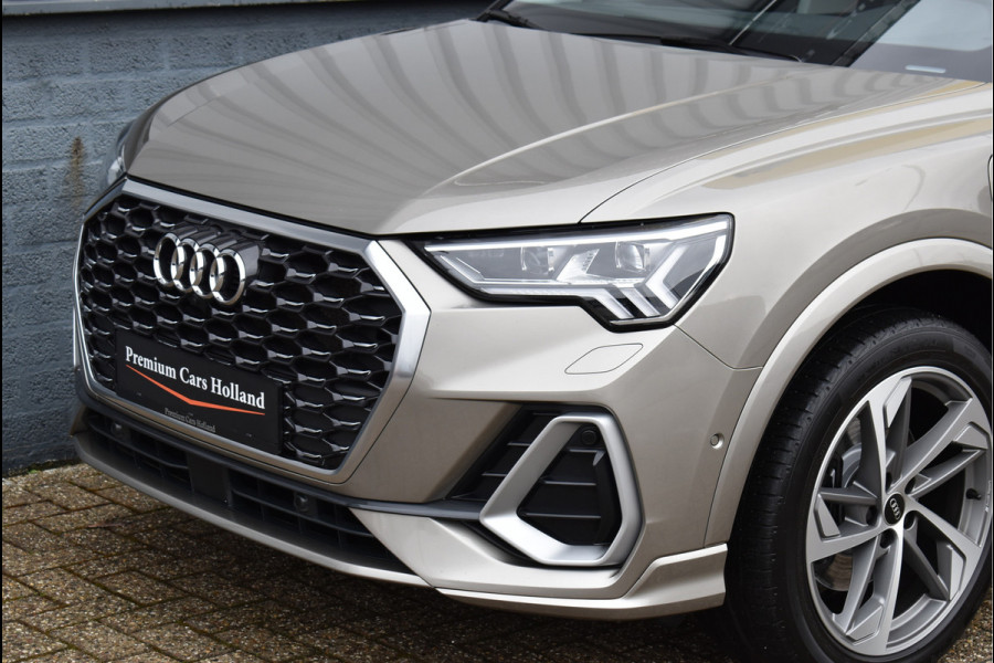 Audi Q3 Sportback 45 TFSI e S-Line 245 Pk Pano Memory Leder Matrix Keyless 360 Camera Trekhaak 19 Inch