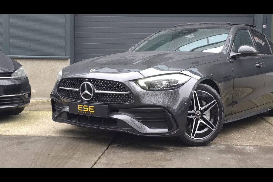 Mercedes-Benz C-Klasse 220 d AMG Line | Panorama | Sfeer | Carplay | Camera