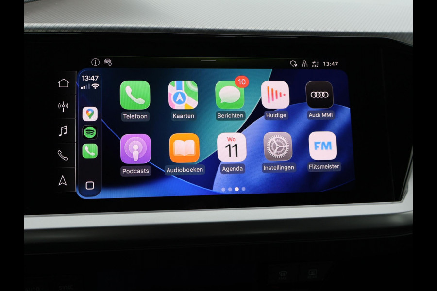 Audi Q4 e-tron 40 LAUNCH EDITION ADVANCED 77KWH + WEGKL. TREKHAAK | SPORTSTOELEN | ADAPTIVE CRUISE | CARPLAY | STOELVERW.