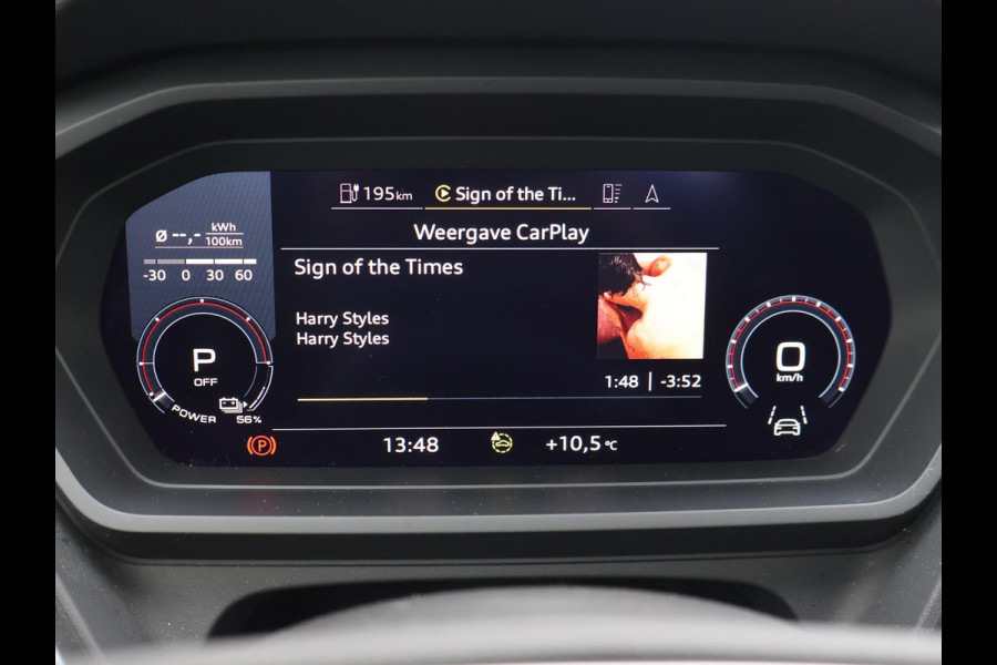 Audi Q4 e-tron 40 LAUNCH EDITION ADVANCED 77KWH + WEGKL. TREKHAAK | SPORTSTOELEN | ADAPTIVE CRUISE | CARPLAY | STOELVERW.