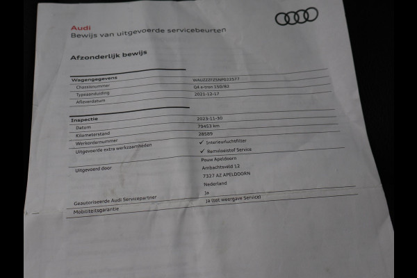 Audi Q4 e-tron 40 LAUNCH EDITION ADVANCED 77KWH + WEGKL. TREKHAAK | SPORTSTOELEN | ADAPTIVE CRUISE | CARPLAY | STOELVERW.