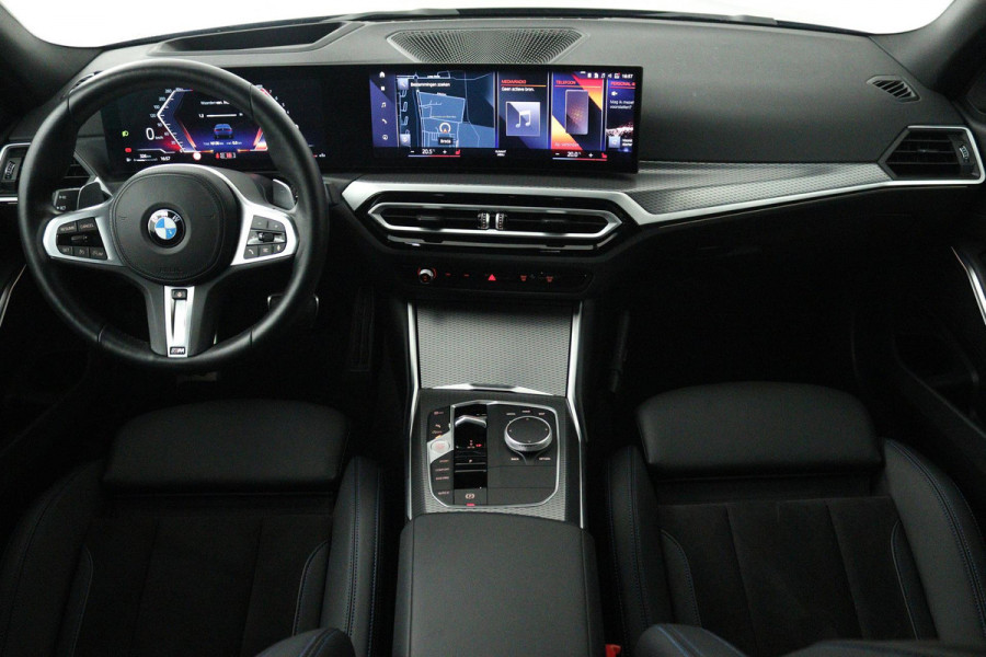 BMW 3 Serie 318i (STOELVERWARMING, STUURVERWARMING, ACHTERUITRIJCAMERA, PARKEERSENSOREN, NAVIGATIE)