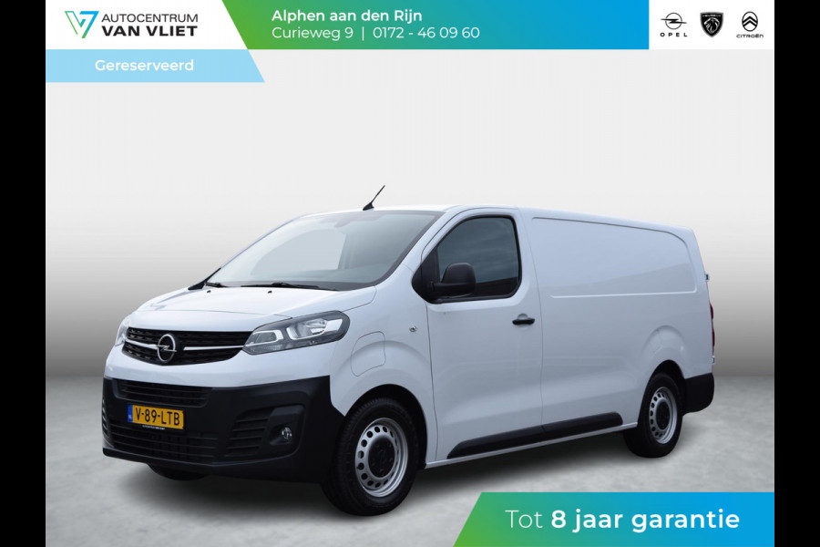 Opel Vivaro Electric L3 75 kWh | navigatie incl. Apple Carplay | e-Call pakket | Comfort bestuurders- en passagiersstoel | parkeersensoren | cruise control | tot 8 jaar garantie