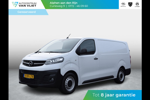 Opel Vivaro Electric L3 75 kWh | navigatie incl. Apple Carplay | e-Call pakket | Comfort bestuurders- en passagiersstoel | parkeersensoren | cruise control | tot 8 jaar garantie