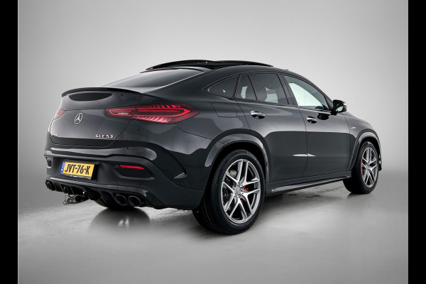Mercedes-Benz GLE Coupé Mercedes-AMG 53 Hybrid 4MATIC+ Premium Plus Trekhaak | Panorama Schuif-Kanteldak | AMG Night Pakket | Distronic | Parkeerpakket met 360°-camera | Lederen Bekleding. Inclusief 24 maanden MB Certified garantie voor Europa.