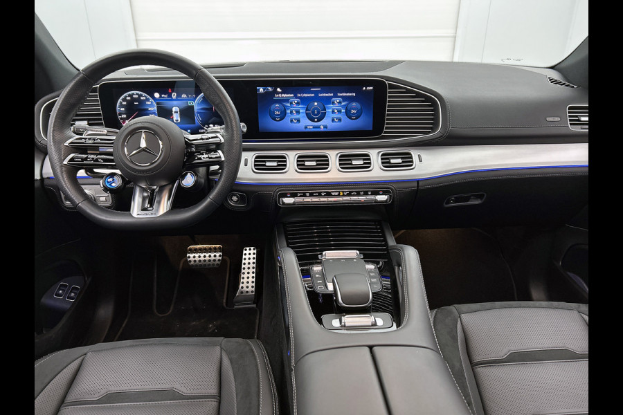 Mercedes-Benz GLE Coupé Mercedes-AMG 53 Hybrid 4MATIC+ Premium Plus Trekhaak | Panorama Schuif-Kanteldak | AMG Night Pakket | Distronic | Parkeerpakket met 360°-camera | Lederen Bekleding. Inclusief 24 maanden MB Certified garantie voor Europa.