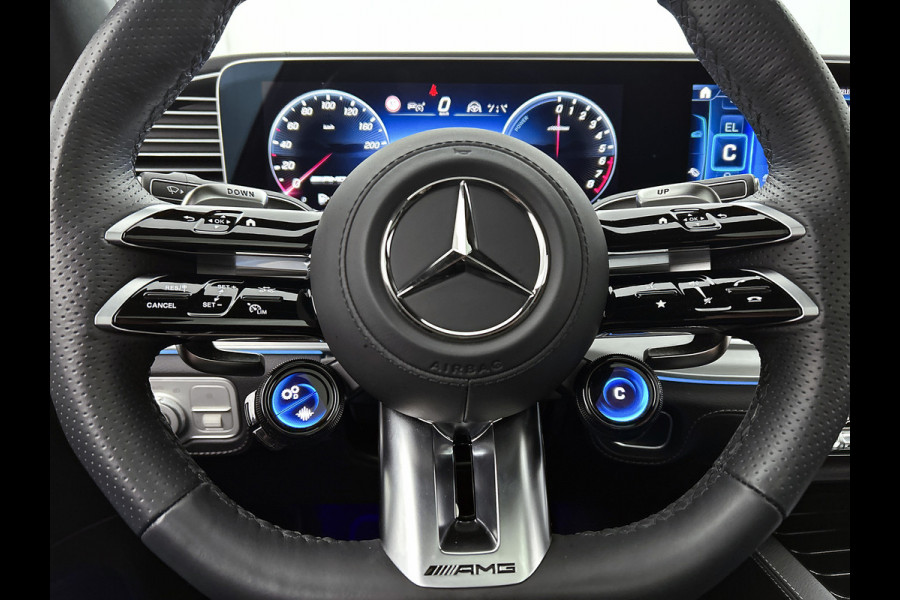 Mercedes-Benz GLE Coupé Mercedes-AMG 53 Hybrid 4MATIC+ Premium Plus Trekhaak | Panorama Schuif-Kanteldak | AMG Night Pakket | Distronic | Parkeerpakket met 360°-camera | Lederen Bekleding. Inclusief 24 maanden MB Certified garantie voor Europa.