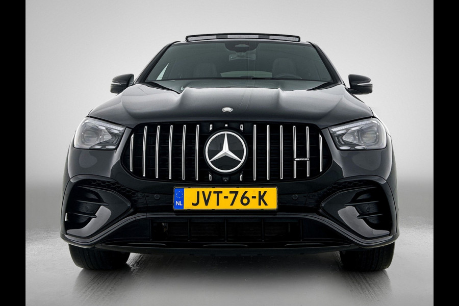 Mercedes-Benz GLE Coupé Mercedes-AMG 53 Hybrid 4MATIC+ Premium Plus Trekhaak | Panorama Schuif-Kanteldak | AMG Night Pakket | Distronic | Parkeerpakket met 360°-camera | Lederen Bekleding. Inclusief 24 maanden MB Certified garantie voor Europa.