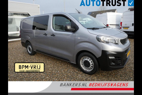 Peugeot Expert 2.0 BlueHDI 150PK, L3, Dubbel Cabine, Airco, 2 x Schuifdeur