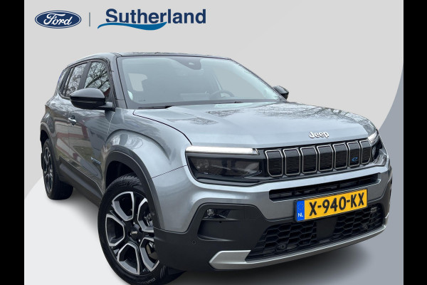 Jeep Avenger Summit 54 kWh 156pk Automaat | Adaptieve Cruise | Achteruitrijcamera | Elektrische Achterklep