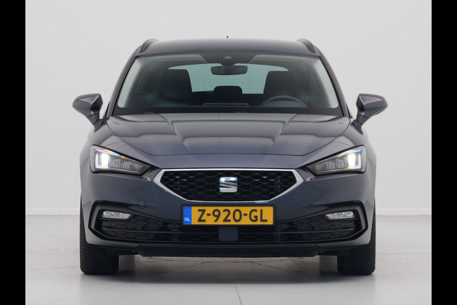Seat Leon Sportstourer 1.5 eTSI 150pk DSG Style Business Intense Navigatie Camera Clima Acc ps, Joep klant voor, bellen bij binnenkomst