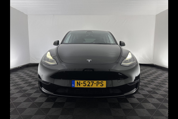 Tesla Model Y Long Range AWD 75 kWh Black-Line [ 3-Fase-11kW ] {SOH-82%} (INCL-BTW) Aut. *PANO | AUTO-PILOT | LEATHER | NAVI-FULLMAP | MATRIX-LED | KEYLESS | CAMERA | DAB+ | HEATED-COMFORTSEATS | PRIVACYGLASS | TOPVIEW | TOWBAR |  20''ALU*