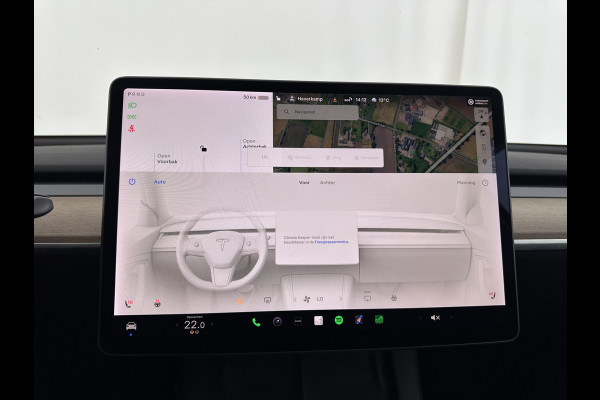 Tesla Model Y Long Range AWD 75 kWh Black-Line [ 3-Fase-11kW ] {SOH-82%} (INCL-BTW) Aut. *PANO | AUTO-PILOT | LEATHER | NAVI-FULLMAP | MATRIX-LED | KEYLESS | CAMERA | DAB+ | HEATED-COMFORTSEATS | PRIVACYGLASS | TOPVIEW | TOWBAR |  20''ALU*