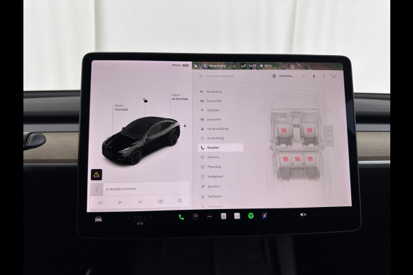 Tesla Model Y Long Range AWD 75 kWh Black-Line [ 3-Fase-11kW ] {SOH-82%} (INCL-BTW) Aut. *PANO | AUTO-PILOT | LEATHER | NAVI-FULLMAP | MATRIX-LED | KEYLESS | CAMERA | DAB+ | HEATED-COMFORTSEATS | PRIVACYGLASS | TOPVIEW | TOWBAR |  20''ALU*